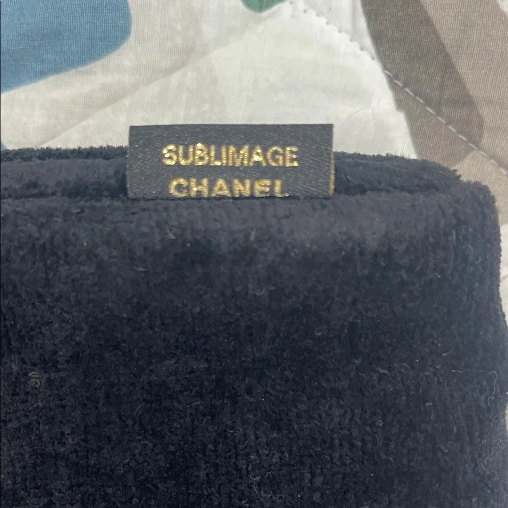Sublimage by Chanel Black Toiletry Bag